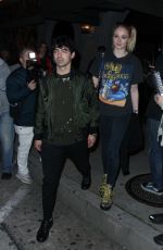 SOPHIE TURNER and Joe Jonas at Craig