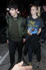 SOPHIE TURNER and Joe Jonas at Craig