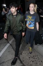 SOPHIE TURNER and Joe Jonas at Craig