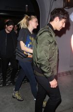 SOPHIE TURNER and Joe Jonas at Craig