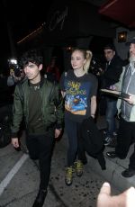 SOPHIE TURNER and Joe Jonas at Craig
