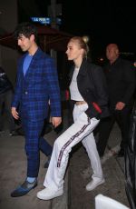 SOPHIE TURNER and Joe Jonas at Craig