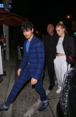 SOPHIE TURNER and Joe Jonas at Craig