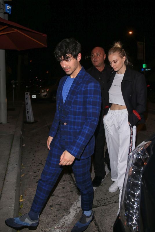 SOPHIE TURNER and Joe Jonas at Craig