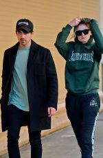 SOPHIE TURNER and Joe Jonas Out and About in New York 03/17/2019