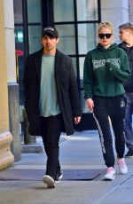 SOPHIE TURNER and Joe Jonas Out and About in New York 03/17/2019