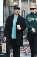 SOPHIE TURNER and Joe Jonas Out and About in New York 03/17/2019