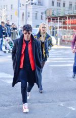 SOPHIE TURNER and Joe Jonas Out in New York 03/09/2019