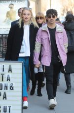 SOPHIE TURNER and Joe Jonas Out in New York 03/11/2019