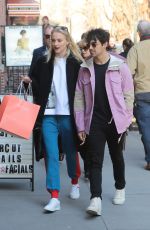 SOPHIE TURNER and Joe Jonas Out in New York 03/11/2019