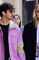 SOPHIE TURNER and Joe Jonas Out in New York 03/11/2019