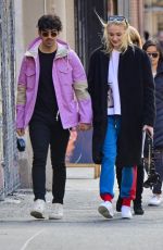 SOPHIE TURNER and Joe Jonas Out in New York 03/11/2019