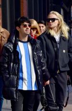 SOPHIE TURNER and Joe Jonas Out in New York 03/12/2019