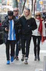 SOPHIE TURNER and Joe Jonas Out in New York 03/12/2019