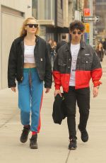 SOPHIE TURNER and Joe Jonas Out in New York 03/15/2019