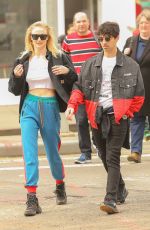 SOPHIE TURNER and Joe Jonas Out in New York 03/15/2019