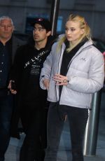 SOPHIE TURNER asnd Joe Jonas Out in New york 03/19/2019