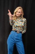 SOPHIE TURNER at Dark Phoenix Press Conference in West Hollywood 03/28/2019