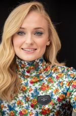 SOPHIE TURNER at Dark Phoenix Press Conference in West Hollywood 03/28/2019