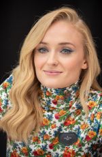 SOPHIE TURNER at Dark Phoenix Press Conference in West Hollywood 03/28/2019
