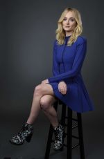 SOPHIE TURNER - Dark Phoenix Portrait at WonderCon in Anaheim 03/29/2019