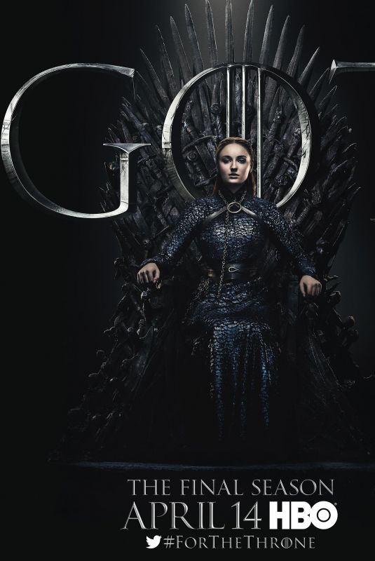SOPHIE TURNER - Game of Thrones Season 8 Promos