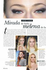 SOPHIE TURNER in Hola! Fashion Magazine, April 2019