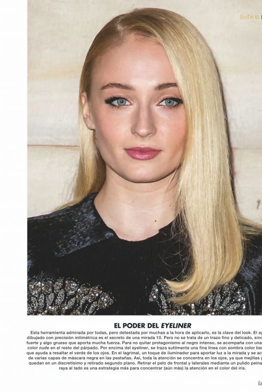 SOPHIE TURNER in Hola! Fashion Magazine, April 2019