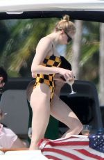 SOPHIE TURNER in Swimsuit and PRIYANKA CHOPRA in Bikini at a Yach in Miami 03/25/2019