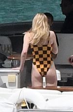 SOPHIE TURNER in Swimsuit and PRIYANKA CHOPRA in Bikini at a Yach in Miami 03/25/2019