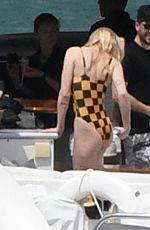 SOPHIE TURNER in Swimsuit and PRIYANKA CHOPRA in Bikini at a Yach in Miami 03/25/2019