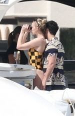 SOPHIE TURNER in Swimsuit and PRIYANKA CHOPRA in Bikini at a Yach in Miami 03/25/2019