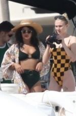 SOPHIE TURNER in Swimsuit and PRIYANKA CHOPRA in Bikini at a Yach in Miami 03/25/2019
