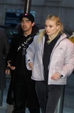 SOPHIE TURNER Out and About in New York 03/19/2019