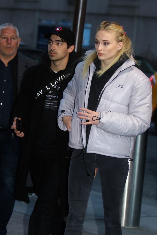 SOPHIE TURNER Out and About in New York 03/19/2019