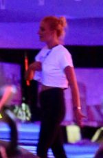 SOPHIE TURNER Out Bowling with Friends in Los Angeles 03/03/2019