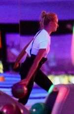 SOPHIE TURNER Out Bowling with Friends in Los Angeles 03/03/2019