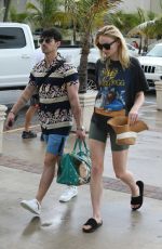 SOPHIE TURNER, PRIYANKA CHOPRA and Nick and Joe Jonas Out in Miami 03/25/2019
