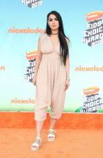 SSSNIPERWOLF at Nickelodeon’s Kids’ Choice Awards 2019 in Los Angeles 03/23/2019