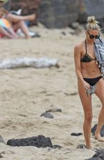 STEPHANIE PRATT in Bikini on the Beach in Hawaii 03/09/2019