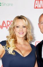 STORMY DANIELS at AVN Video News Awards in Las Vegas 01/26/2019