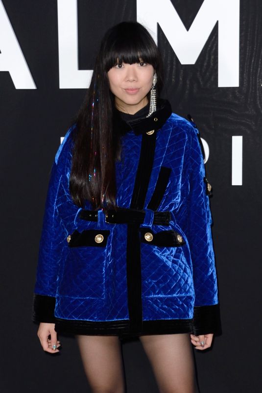 SUSIE LAU at Balmain Show at Paris Fashion Week 03/01/2019