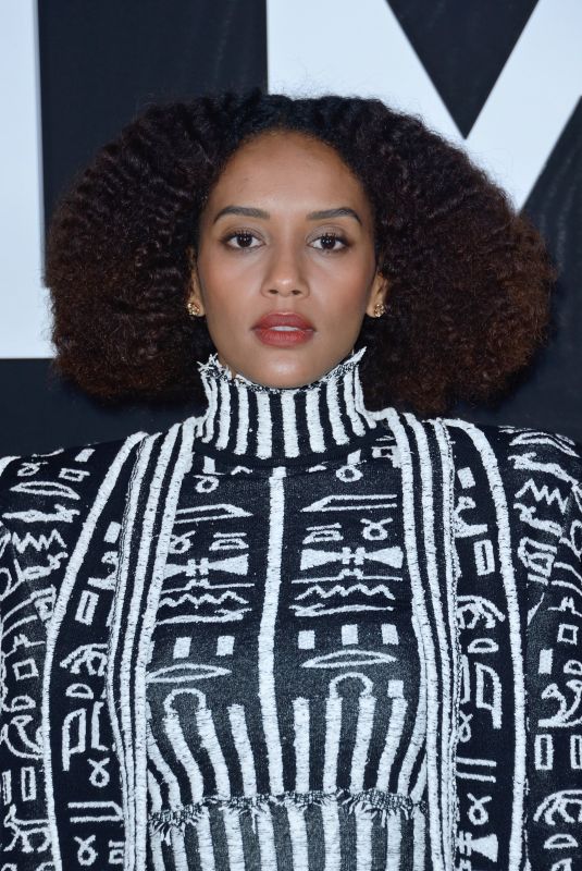 TAIS ARAUJO at Balmain Show at Paris Fashion Week 03/01/2019