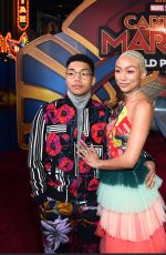 TATI GABRIELLE at Captain Marvel Premiere in Hollywood 03/04/2019