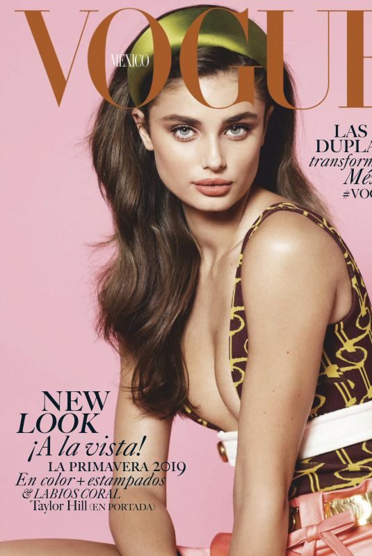 TAYLOR HILL in Vogue Magazine, Mexico March 2019