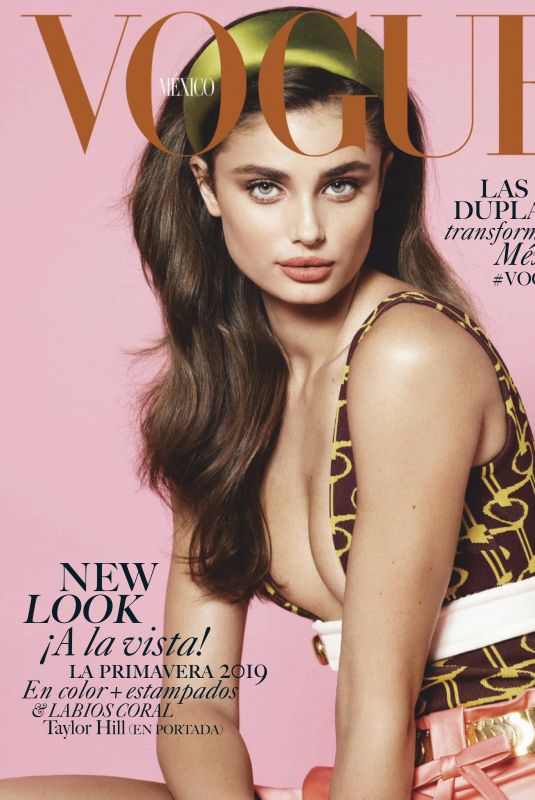 TAYLOR HILL in Vogue Magazine, Mexico March 2019