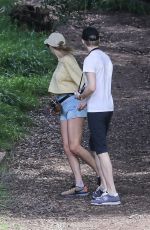 TAYLOR SWIFT and Joe Alwyn Hikinig at Franklin Canyon Park in Santa Monica 03/04/2019