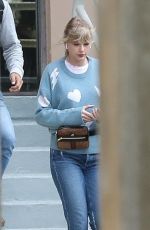 TAYLOR SWIFT Heading to a Studio in Beverly Hills 03/03/2019