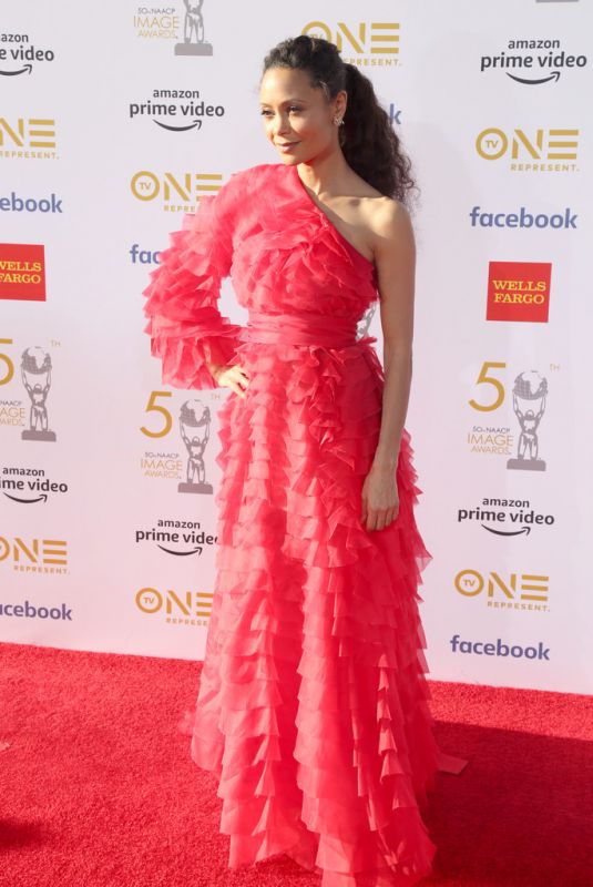 THANDIE NEWTON at Naacap Image Awards 2019 in Hollywood 03/30/2019