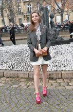 THOMASIN MCKENZIE at Miu Miu Show at Paris Fashion Week 03/05/2019